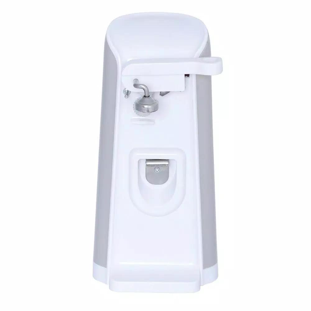 Brentwood Appliances J-30W 3-in-1 Tall Electric Can Opener, Knife Sharpener, and Bottle Opener