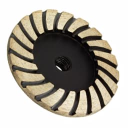 Archer USA Archer PRO 4 in. Turbo Diamond Grinding Wheel, Medium Grit, 5/8 in.-11 Thread thumbnail 1