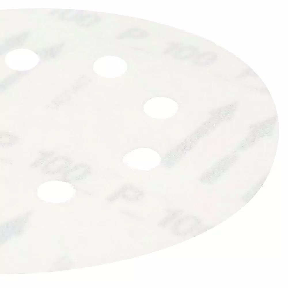 Makita 5 in. #100-Grit Hook and Loop Sanding Discs, 50-Pack