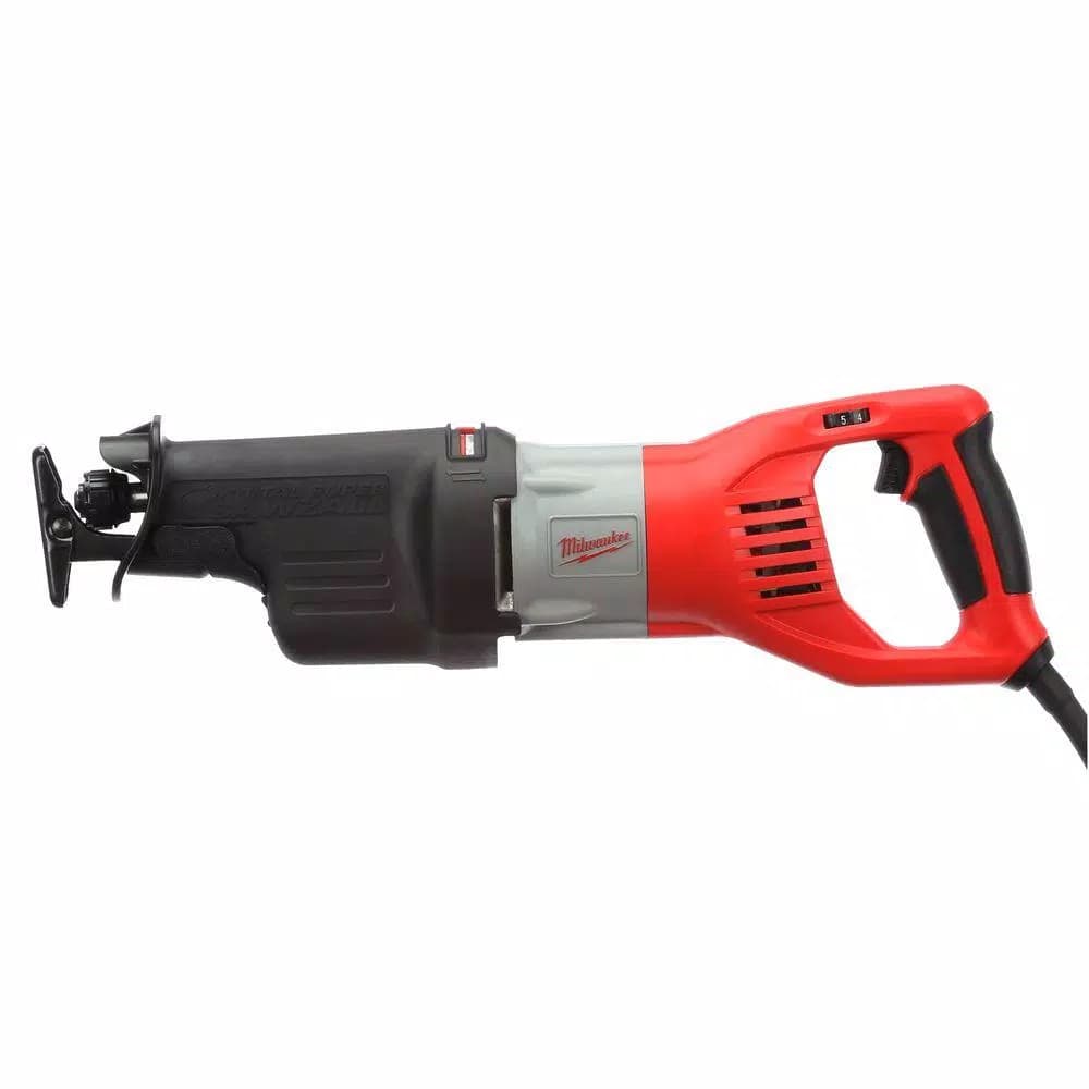 Milwaukee 15 Amp Super SAWZALL Reciprocating Saw with 1-1/4 in. Stroke and Hard Case
