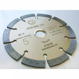 Whirlwind USA 5 in. Segmented Diamond Blade for Concrete, Stone, Brick, and Masonry thumbnail 2