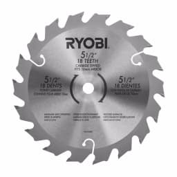 RYOBI 18V ONE+ Cordless 2-Tool Combo Kit with Drill/Driver, Circular Saw, and 31-Piece Black Oxide Bit Set thumbnail 6