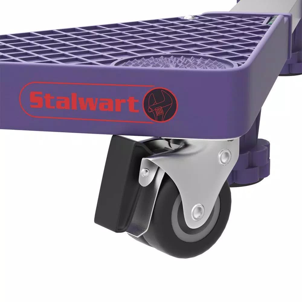 Stalwart 1100 lbs. Capacity Multi-Purpose Appliance Dolly with Adjustable Base