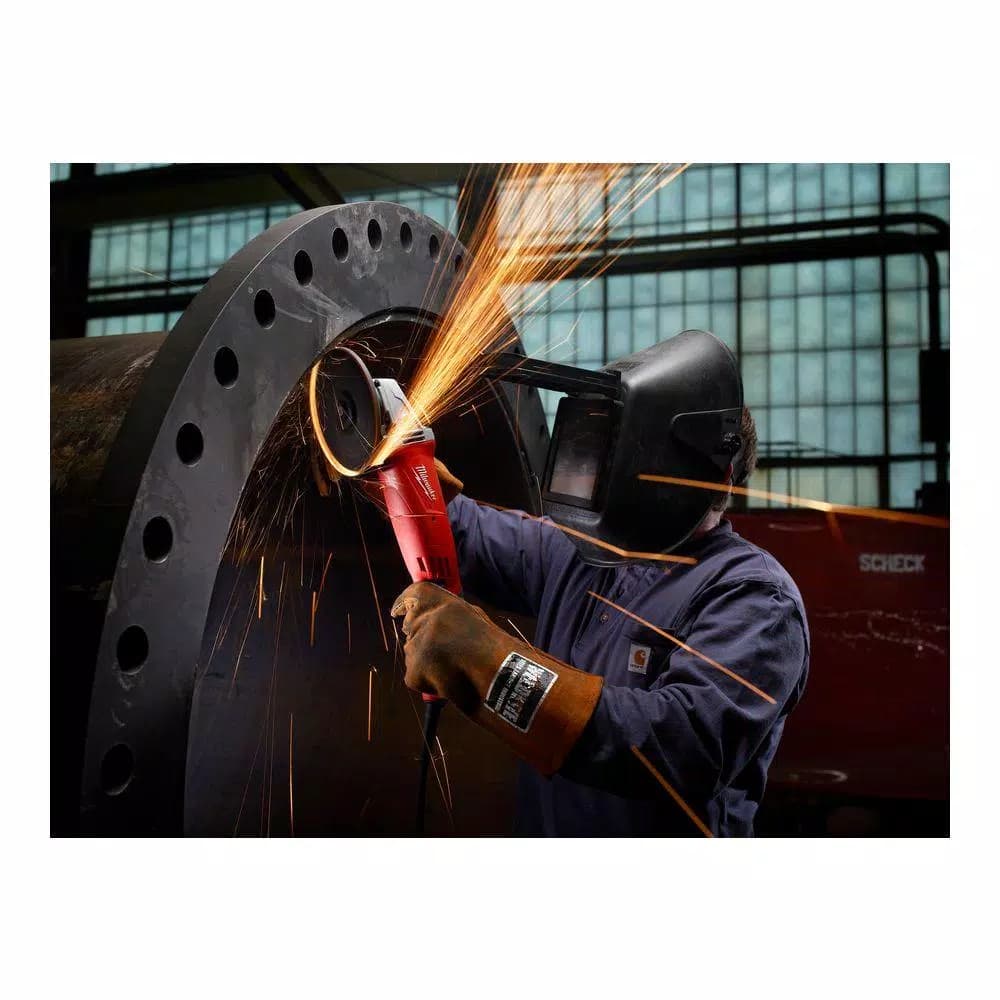 Milwaukee 13 Amp 5 in. Small Angle Grinder with Trigger Grip, 9000 RPM