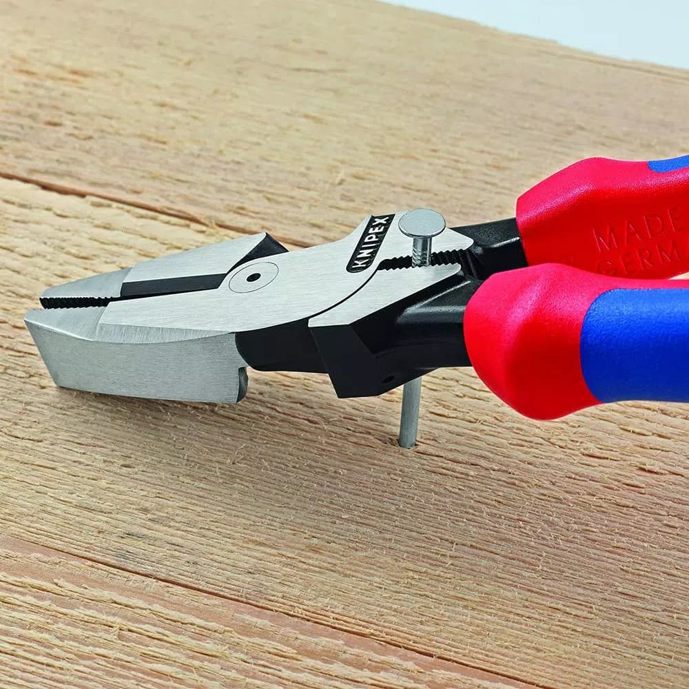 KNIPEX 9 in. High Leverage Lineman's Pliers with Comfort Grip
