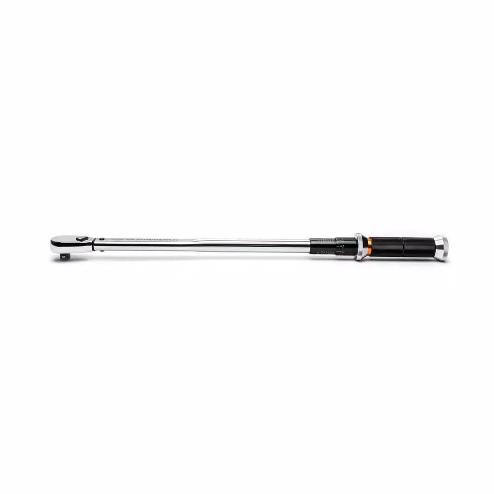 GearWrench 120XP Micrometer Torque Wrench, 1/2 in. Drive, 30-250 ft.-lb.