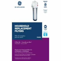 GE 3/4 in. Pleated Whole House Replacement Water Filter Cartridges, 30 Micron (2-Pack) thumbnail 3