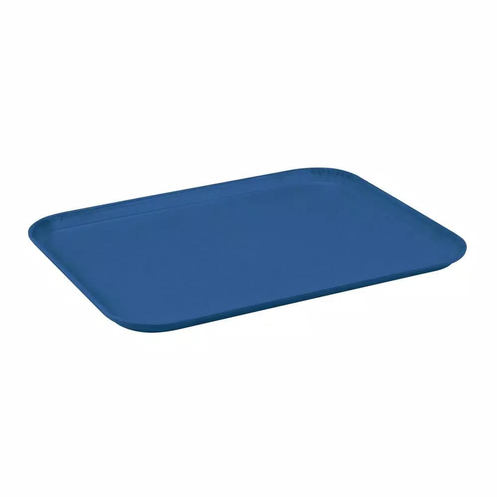 Carlisle FoodService Glasteel Chocolate Fiberglass Hexagon Serving Trays, 22 x 14.1 in. (12-Pack)
