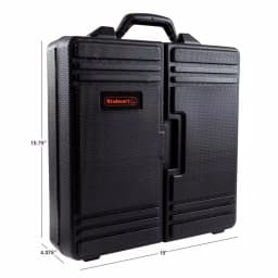 Stalwart 18V Cordless 3/8 in. Drill/Driver Set with 78-Piece Accessory Kit and Carrying Case thumbnail 4