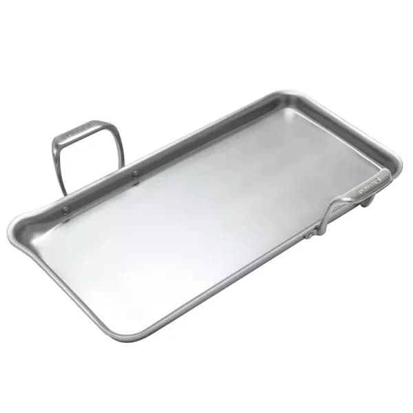 Chantal 21 Supreme 19 in. Stainless Steel Tri-Ply Griddle with Nonstick Ceramic Coating