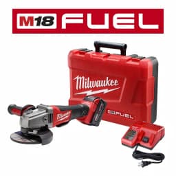 Milwaukee M18 FUEL 4-1/2 in./5 in. Brushless Cordless Angle Grinder Kit with 5.0 Ah Battery and Charger thumbnail 8