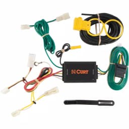 CURT Custom Vehicle-Trailer Wiring Harness for Toyota Sienna, 4-Way Flat Output T-Connector thumbnail 1