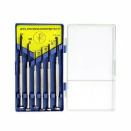 Stark 6-Piece Precision Small Parts Screwdriver Set for Watch, Jewelry, Eyeglasses, and Electronics Repair thumbnail 1