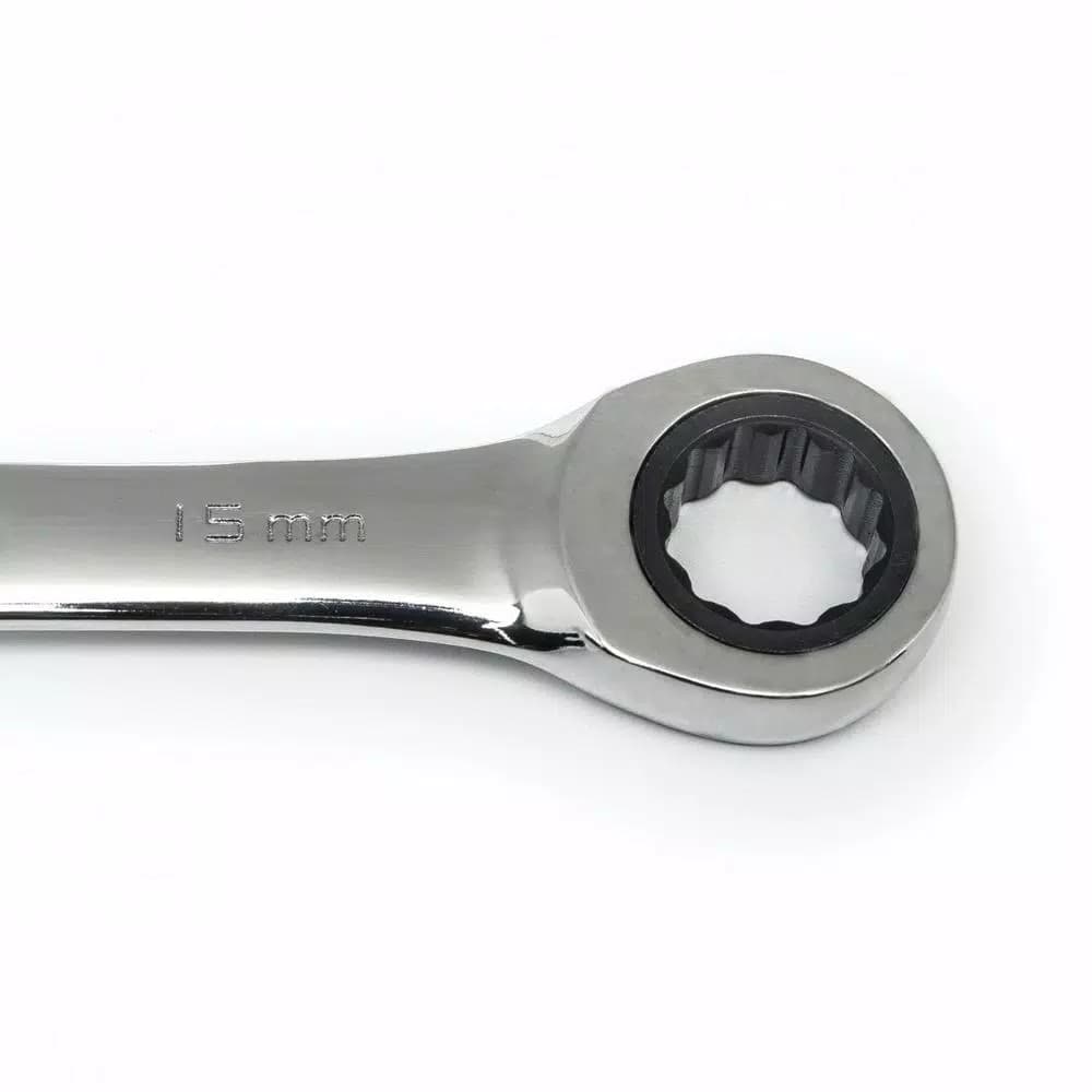 GEARWRENCH 14-Piece Stubby Combination Ratcheting Wrench Set, SAE & Metric