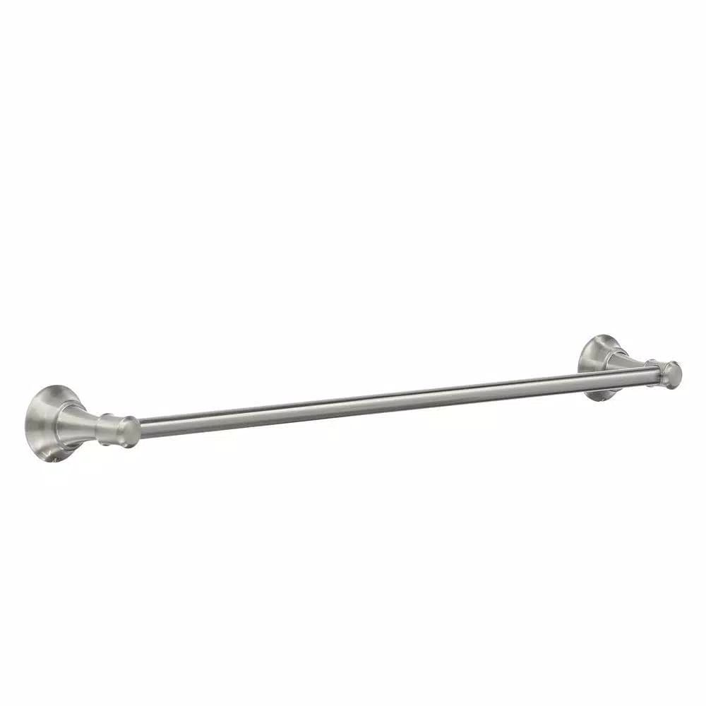 MOEN Ashville 24 in. Towel Bar in Spot Resist Brushed Nickel