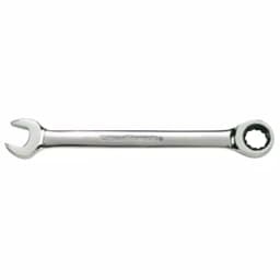 GEARWRENCH 1 in. Combination Ratcheting Wrench, 12-Point Steel, Chrome Finish thumbnail 1