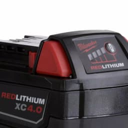 Milwaukee M18 REDLITHIUM XC 4.0 Ah 18V Lithium-Ion Extended Capacity Battery Pack thumbnail 4