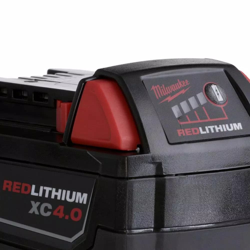 Milwaukee M18 REDLITHIUM XC 4.0 Ah 18V Lithium-Ion Extended Capacity Battery Pack