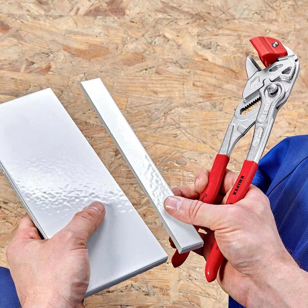 KNIPEX 10 in. Tile Breaking Pliers for Porcelain and Stoneware