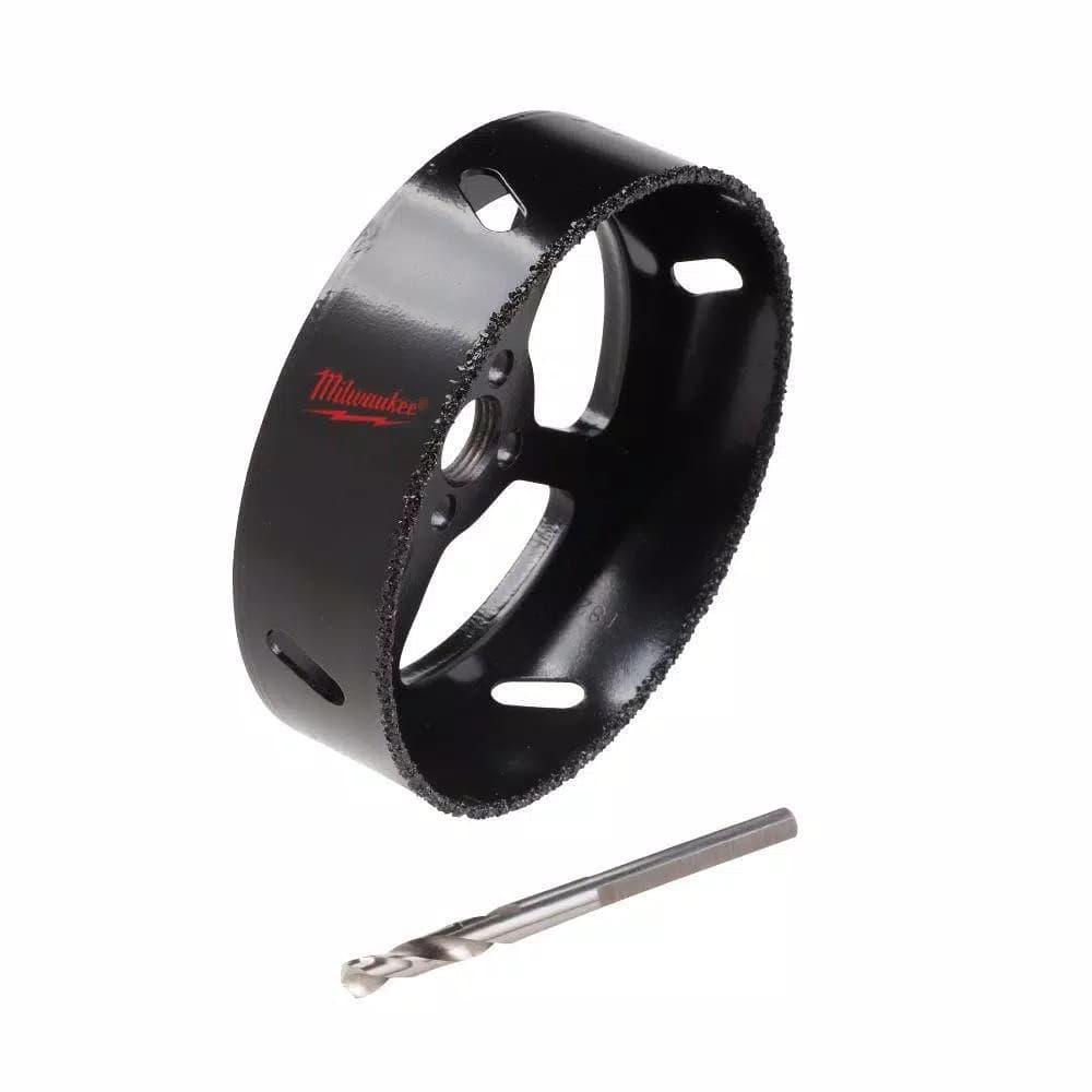 Milwaukee 6-7/8 in. Carbide Recessed Light Hole Saw with Pilot Bit