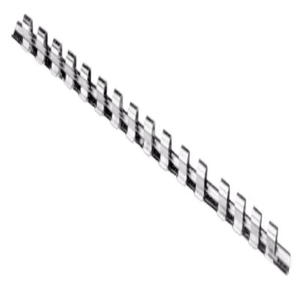 VIM Tools Socket Holder Rail with Adjustable Spring Steel Clips