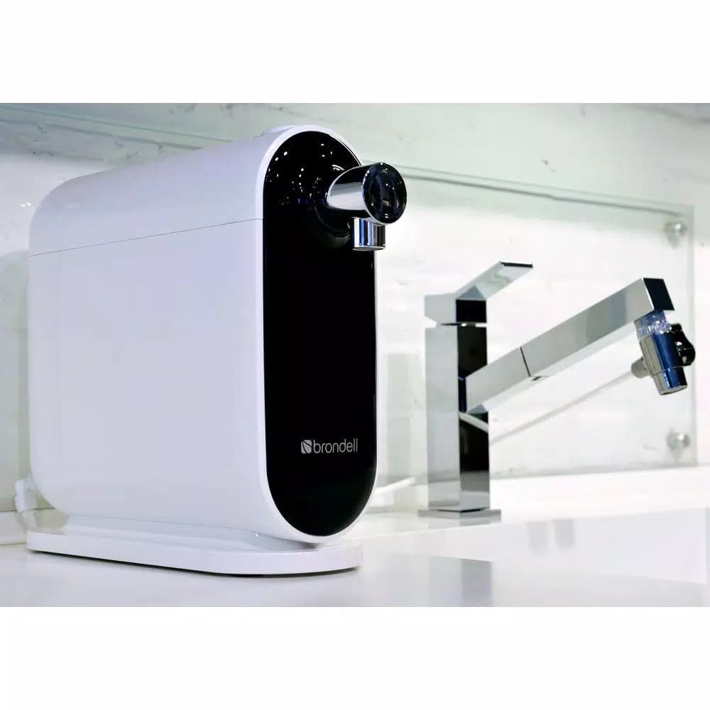 Brondell H2O+ Cypress Countertop Water Filtration System, 3-Stage Carbon Block Filtration