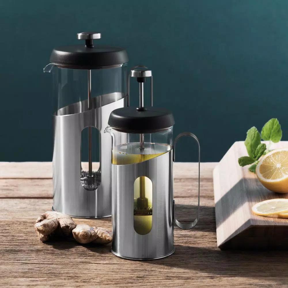 BergHOFF Essentials 2.5 Cup Stainless Steel Coffee and Tea French Press