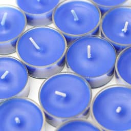 Zest Candle Blue Tealight Candles, 1.5 in. Diameter, 50-Pack thumbnail 2