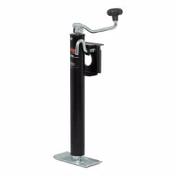 CURT Swivel Bracket-Mount Trailer Jack with Top Handle, 2,000 lbs. Capacity, 15 in. Travel thumbnail 1
