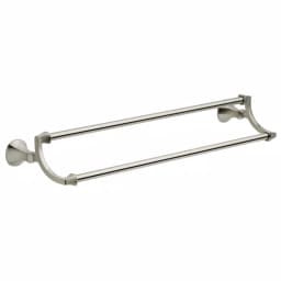 Delta Mandara 24 in. Double Towel Bar, Brushed Nickel thumbnail 1