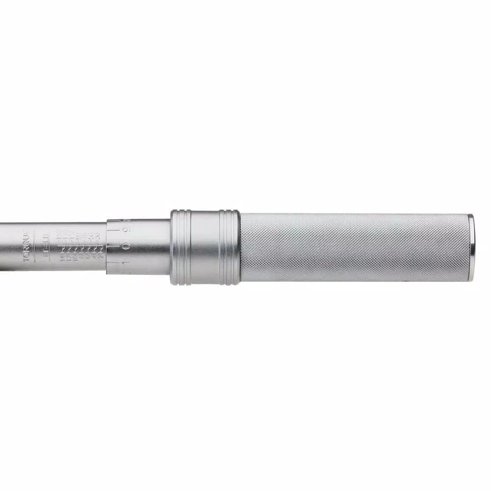 Capri Tools 1/2 in. Drive Industrial Torque Wrench, 20-150 ft. lbs. Range, Steel Construction