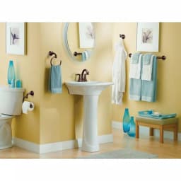MOEN Eva 24 in. Single Towel Bar in Oil Rubbed Bronze thumbnail 8
