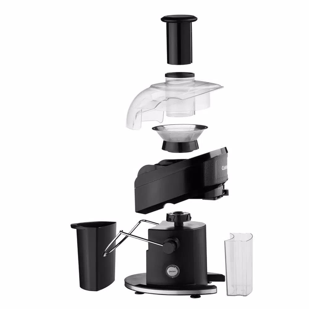 Cuisinart Compact Masticating Juicer, 16 oz. Juice Extractor, Black