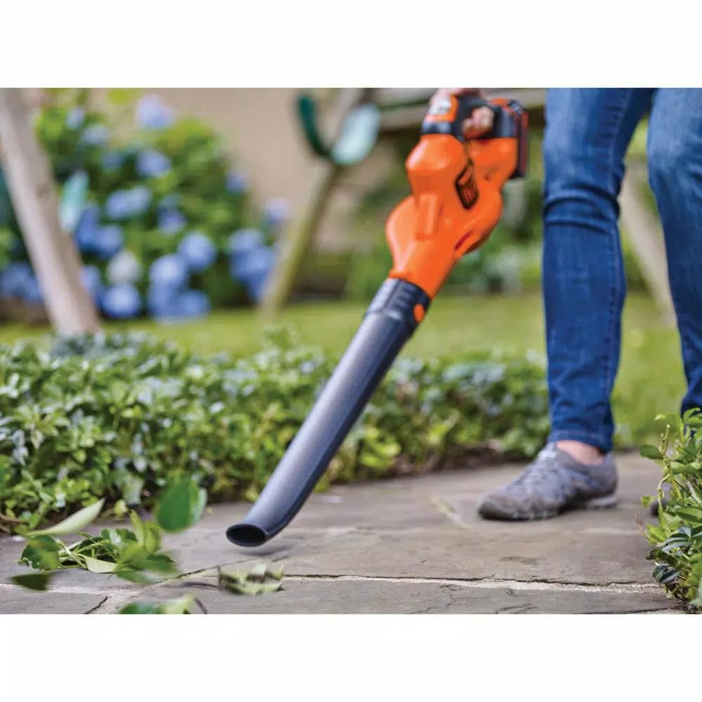 Black+Decker 22 in. 20V Max Cordless Hedge Trimmer Kit with (2) 1.5Ah Batteries, Charger, and Bonus Blower