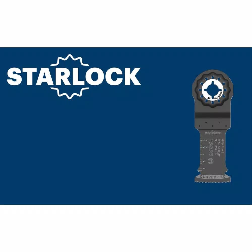 Bosch Starlock 5-Piece Oscillating Multi-Tool Accessory Blade Set
