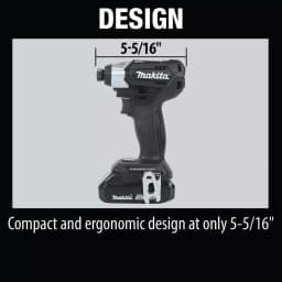 Makita 18V LXT Sub-Compact Brushless Impact Driver Kit with ImpactXPS Socket and Bit Sets thumbnail 7