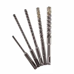 Milwaukee MX4 4-Cutter SDS-Plus Carbide Hammer Drill Bit Kit, 5-Piece thumbnail 1
