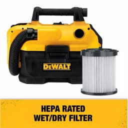 DEWALT 20V MAX Cordless Wet/Dry Vacuum, 2 Gallon, Battery and Charger Not Included thumbnail 8
