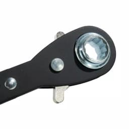 Klein Tools 6-in-1 Ratcheting Lineman's Wrench, SAE Combination Wrench thumbnail 10