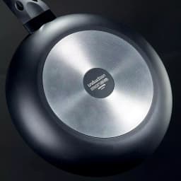 Moneta Nova Induction 11.5 in. Aluminum Nonstick Wok, Black thumbnail 3