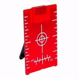 AdirPro Adir Pro 4 in. x 3 in. Red Laser Magnetic Target Plate with Stand thumbnail 1