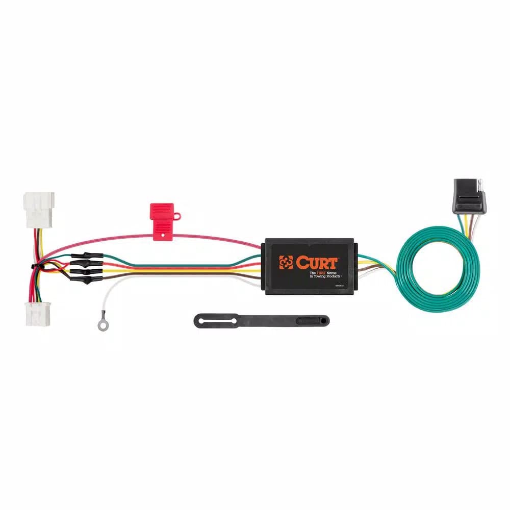 CURT Custom Vehicle-Trailer Wiring Harness for Honda CR-V, 4-Way Flat T-Connector Kit