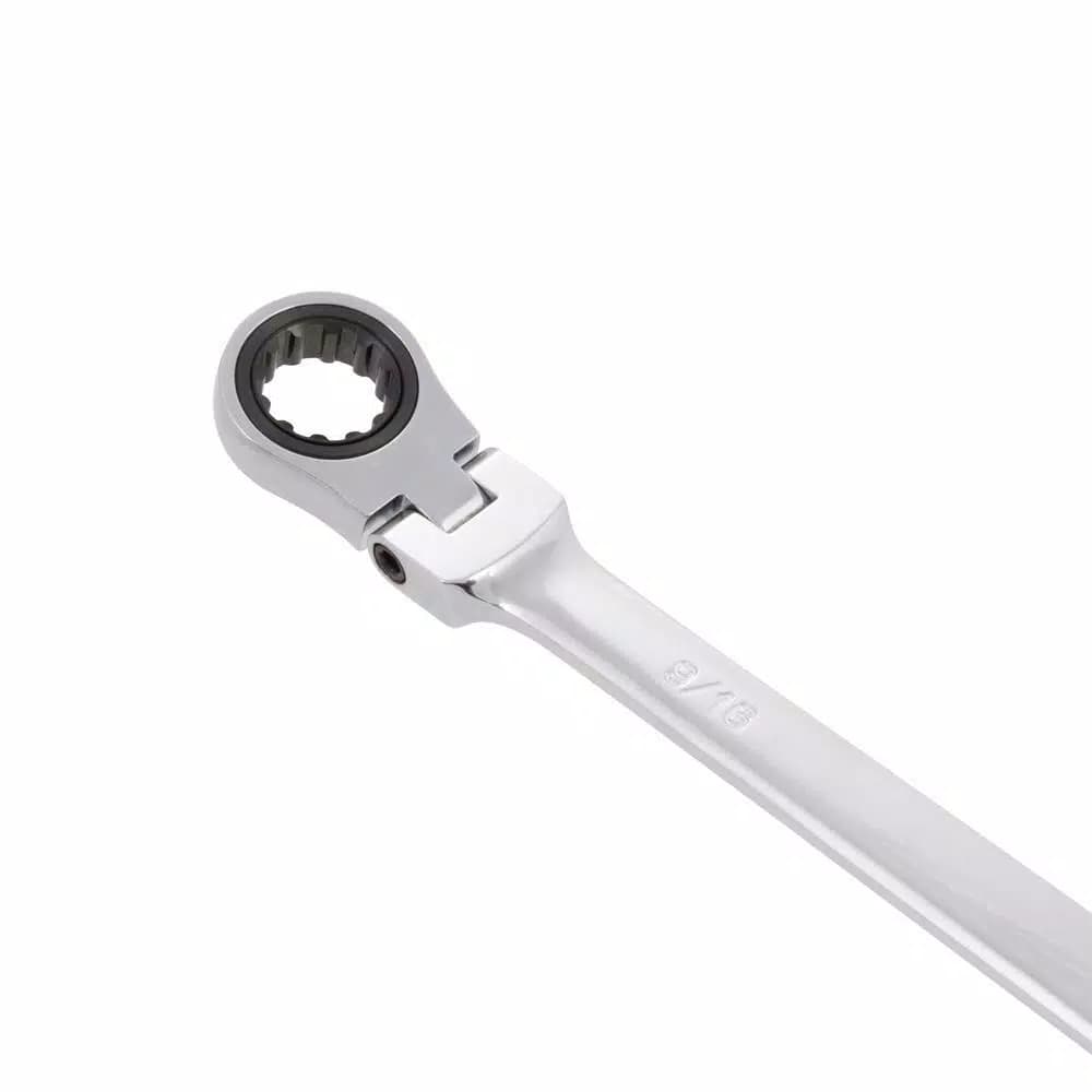 Steelman PRO 96750 SAE Flexible Universal Spline Ratcheting Wrench Set, 4-Piece