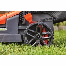 BLACK+DECKER 15 in. 10 Amp Corded Electric Walk Behind Push Lawn Mower with Bagger thumbnail 7