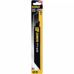 DEWALT 8 in. Premium Metal Reciprocating Saw Blades, 14/18 TPI, 5-Pack thumbnail 2