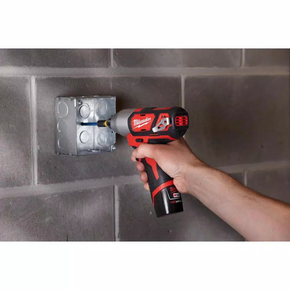 Milwaukee M12 12V Lithium-Ion 3-Tool Combo Kit with Drill/Driver, Impact Driver, and Oscillating Multi-Tool