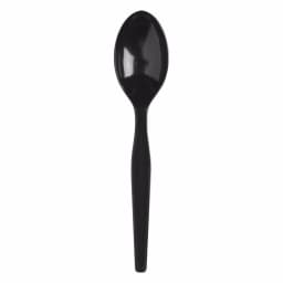 DIXIE SmartStock Black Plastic Spoon Refills, Mediumweight Polystyrene, 40 Count Pack thumbnail 2