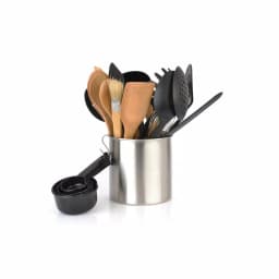 BergHOFF 23-Piece Studio Nylon and Bamboo Kitchen Utensil Set with Storage Tub thumbnail 1