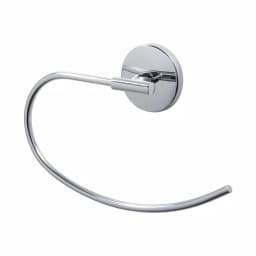 Dyconn Monterey Series Brushed Nickel Towel Ring - Zinc Alloy Hand Towel Holder thumbnail 3
