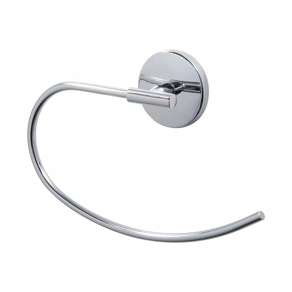 Dyconn Monterey Series Brushed Nickel Towel Ring - Zinc Alloy Hand Towel Holder